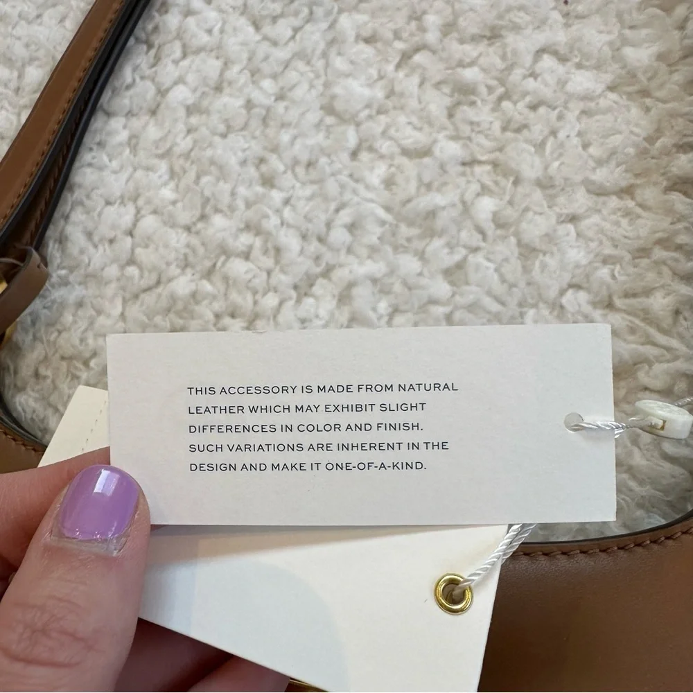 NWT | Tory Burch Lee Radziwill Saddlebag
